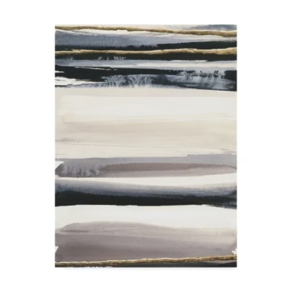 Chris Paschke 'Gilded Grey Iii Crop' Canvas Art, 18x24, Trademark Fine Art, Mfr#: WAP05946-C1824GG